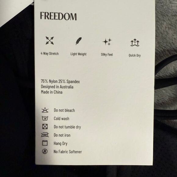 CSB Freedom Haven Tank, Black, M - Picture 5 of 5